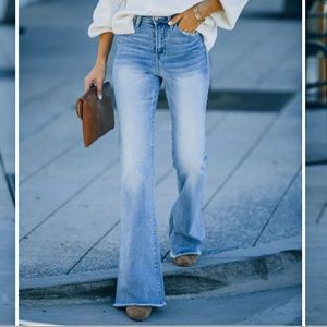 NWT High Rise Flare Denim (from VICI)